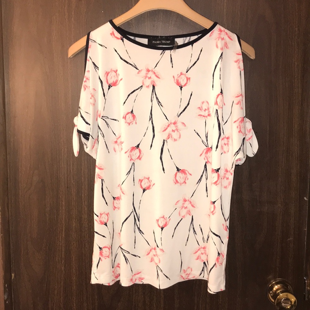 Ivanka Trump Floral Blouse